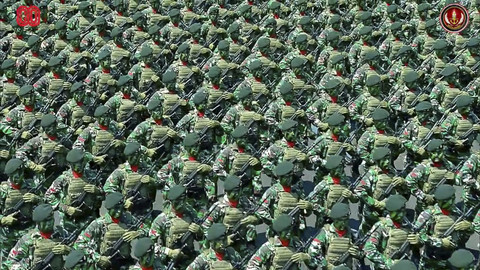 Ilustrasi Pasukan TNI. Foto: YouTube/ Puspen TNI  