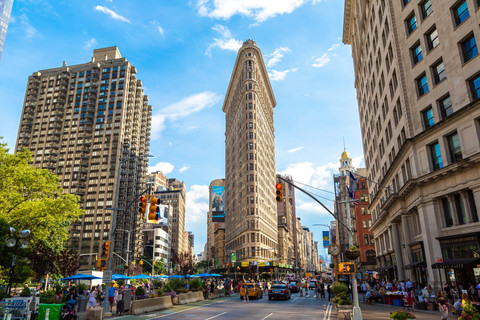 Gedung Flatiron di New York, Amerika Serikat.  Foto: Shutterstock