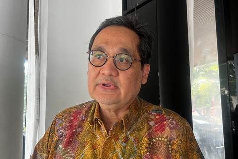 Managing Director/Chief Economist Danantara, Reza Yamora Siregar di Kantor Lembaga Ketahanan Nasional (Lemhannas), Jakarta, Senin (11/8). Widya/kumparan Foto: Widya Islamiati/kumparan