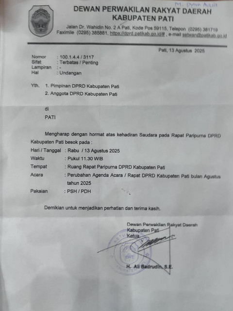  Dok. Istimewa