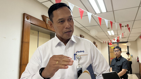 Direktur Utama Perum Bulog, Ahmad Rizal Ramdhani, saat ditemui di kantor Kemenko Pangan, Rabu (13/8/2025).  Foto: Fariza Rizky Ananda/kumparan