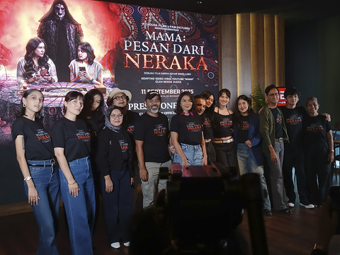 Pesan dari Neraka di MD Place, Setiabudi, Jakarta Selatan, Rabu (13/8/2025). Foto: Vincentius Mario/kumparan