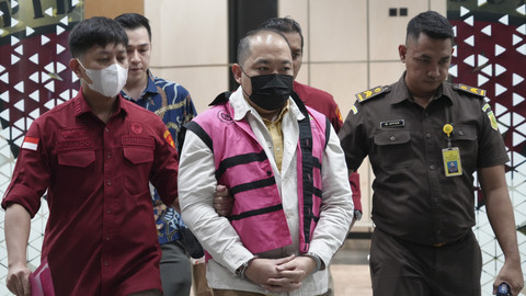 Dirut Sritex, Iwan Kurniawan Lukminto, ditahan Kejaksaan Agung, Rabu (13/8/2025). Foto: Kejagung