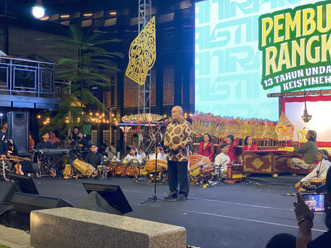Wagub DIY, KGPAA Paku Alam X saat memberikan sambutan. Foto: Resti Damayanti / Pandangan Jogja