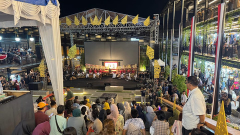 Keramaian acara pembukaan peringatan 13 tahun UUK DIY di Teras Malioboro. Foto: Resti Damayanti / Pandangan Jogja