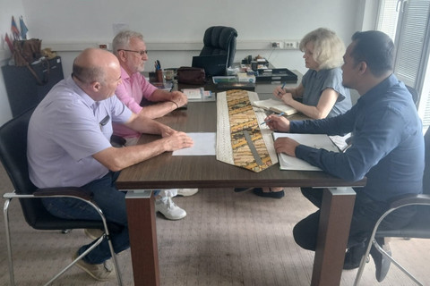 Pertemuan bisnis Atase Perdagangan (Atdag) RI Moskow dengan dua agensi tenaga kerja Rusia, Reale Inter Invest Group dan Interstate Migration Center (IMC) di Moskow, Rusia, pada Kamis, (7/8/2025).  Foto: Kemendag RI