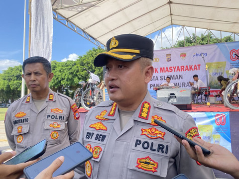 Kapolresta Sleman, Kombes Pol Edy Setianto Erning Wibowo. Foto: Pandangan Jogja/Resti Damayanti