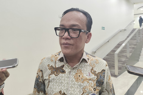 Wakil Menteri Menteri Ketenagakerjaan Immanuel Ebenezer di Kantor Kemnaker, Jakarta, Kamis (14/8/2025). Foto: Widya Islamiati/kumparan