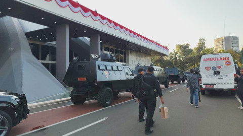 Helikopter Kenegaraan hingga Rantis Siaga Jelang Sidang Tahunan di DPR