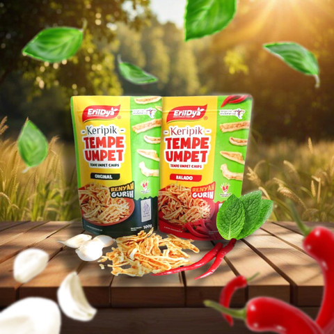 Erildya Cemilan Family milik Enih berhasil tembus toko oleh-oleh di bandara sampai masuk supermarket berkat Rumah BUMN binaan BRI. Foto: Dok. BRI