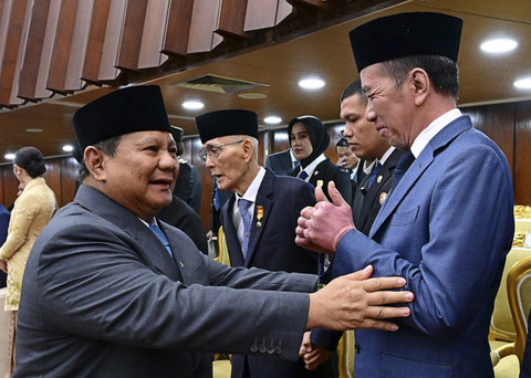 Presiden Republik Indonesia Prabowo Subianto menghadiri Sidang Tahunan MPR RI Tahun 2025 di Kompleks Parlemen, Senayan, Jakarta Pusat, Jumat (15/8/2025).  Foto: Muchlis Jr/Biro Pers Sekretariat Presiden