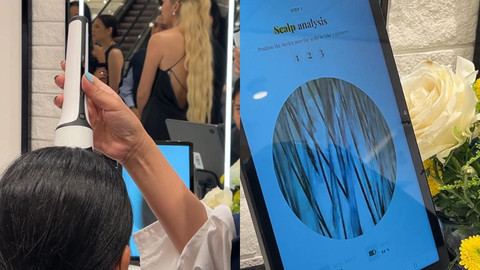 Layanan Hair Analyzer di gerai terbaru Hair Rituel by Sisley Paris di SOGO Pondok Indah Mall 2. Foto: Judith Aura/kumparan