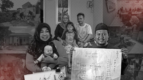 Para penggerak masyarakat yang menggaungkan semangat gotong royong dalam pengentasan kemiskinan, menghidupkan kesadaran lingkungan sehat, dan melawan stunting di Kudus, Jateng. Foto: Dok. kumparan