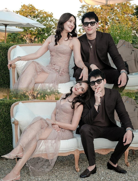 Luna Maya dan Maxime Bouttier tampil mesra. Foto: Instagram @lunamaya