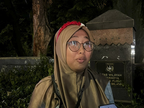 Isah (34) Warga Bekasi di Pesta Rakyat Kawasan Dukuh Atas, Sudirman, Jakarta Pusat, Minggu (17/8/2025).  Foto: Rayyan Farhansyah/kumparan