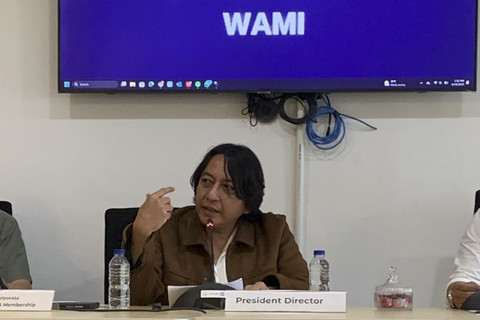 WAMI menggelar konferensi pers di Pancoran, Jakarta Selatan, Selasa (19/8/2025). Foto: Vincentius Mario/kumparan