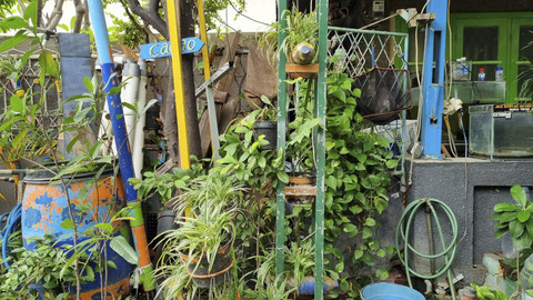 Suasana Kampung Wisata Ondomohen Kota Surabaya, Rabu (20/8/2025). Foto: Farusma Okta Verdian/kumparan