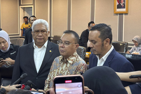 Wakil Ketua DPR RI, Sufmi Dasco Ahmad di Kompleks Parlemen, Senayan, Jakarta pada Kamis (21/8/2025). Foto: Abid Raihan/kumparan