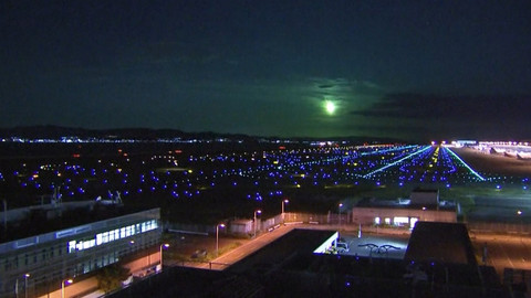 Penampakan meteor di langit Jepang pada Kamis (21/8/2025). Foto: NHK / via AFP