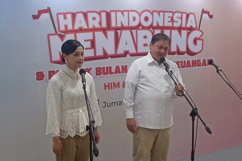 Acara Hari Indonesia Menabung dan Puncak Bulan Literasi Keuangan 2025 di Auditorium Dhanapala Kementerian Keuangan, Jakarta Pusat, Jumat (22/8/2025). Foto: Muhammad Fhandra/kumparan