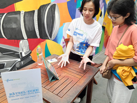 Open house Wisma Jerman, Sabtu (23/8). Foto: Masruroh/Basra