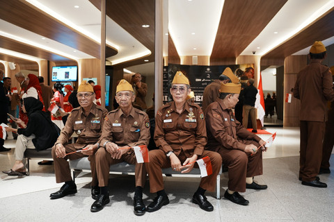 Film Believe gelar nonton bareng dengan veteran dan Paskibraka. Foto: Dok. Istimewa