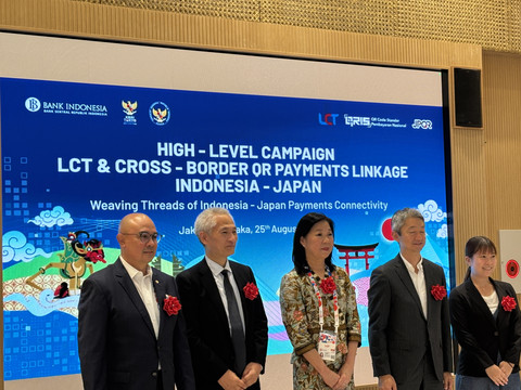 High Level Campaign LCT and Cross Border QR Payments Linkage Indonesia-Jepang, di Osaka Expo 2025, Jepang, Senin (25/8/2025). Foto: kumparan/Ema Fitriyani