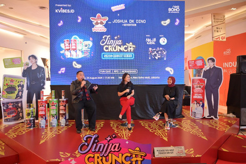 Sesi Bincang-Bincang Jinjja Crunch (Foto: Mister Potato Jinjja Crunch)