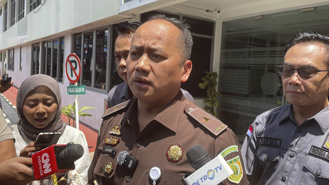 Kapuspenkum Kejagung, Anang Supriatna, saat diwawancarai wartawan di Puspenkum Kejagung, Jakarta, Rabu (27/8/2025). Foto: Fadhil Pramudya/kumparan