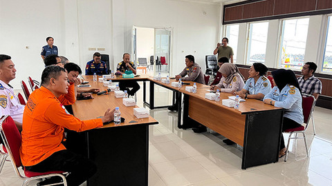Suasana Koordinasi (Rakor) tentang dan Keselamatan .