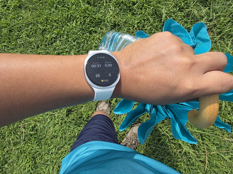 Samsung Galaxy Watch 8 di Jeju, Korea Selatan, Rabu (27/8/2025). Foto: M. Rizki/kumparan