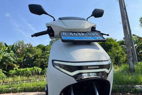 Honda CUV e: RoadSync. Foto: Fitra Andrianto/kumparan