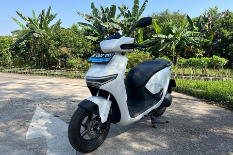 Honda CUV e: RoadSync. Foto: Fitra Andrianto/kumparan