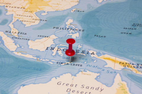 Ilustrasi peta Timor Leste. Foto: hyotographics/Shutterstock