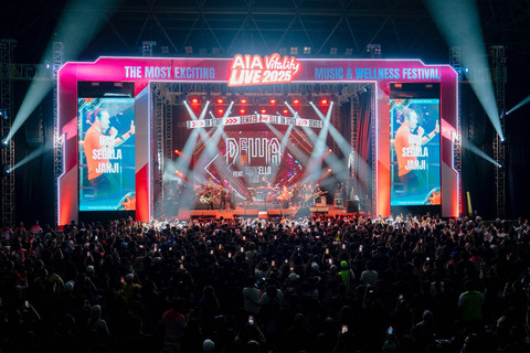 AIA sukses menggelar AIA Vitality Live di Tennis Indoor Senayan, Jakarta, pada Minggu (24/5). Foto: Dok. AIA
