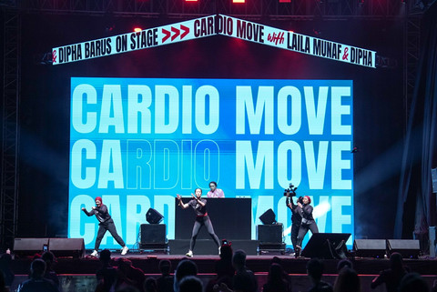 Cardio move di acara AIA Vitality Live 2025. Foto: Dok. AIA