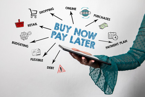 Ilustrasi metode pembayaran paylater. Foto: Shutterstock