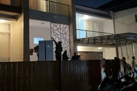 Rumah Nafa Urbach dijarah massa pada Sabtu (31/7/2025). Foto: Dok. Istimewa