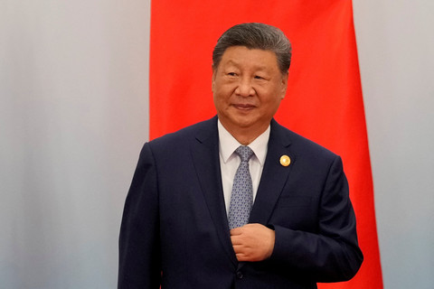 Presiden China Xi Jinping pada KTT Organisasi Kerja Sama Shanghai (SCO) 2025 di Pusat Konvensi dan Pameran Meijiang di Tianjin, China, Senin (1/9/2025). Foto: Suo Takekuma/Pool via REUTERS