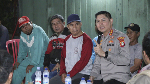 Kapolres Jakarta Timur Kombes Alfian Nurrizal saat pimpin patroli skala besar di Jakarta Timur. Foto: Dok. Istimewa