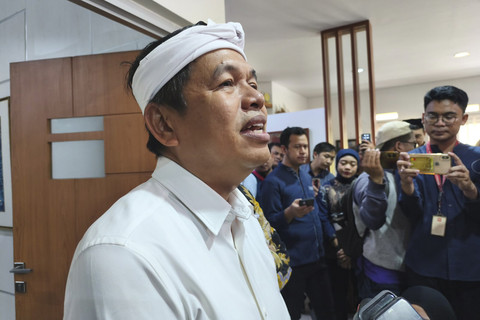 Gubernur Jawa Barat Dedi Mulyadi di Kampus Unisba, Selasa (2/9/2025). Foto: Linda Lestari/kumparan