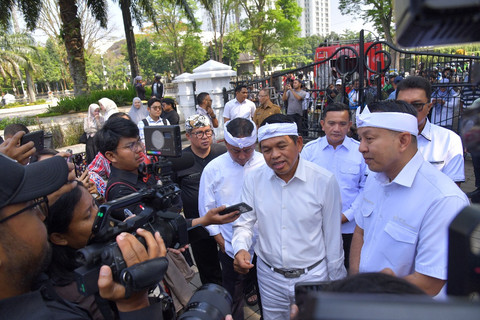 Dedi Mulyadi di Gedung Sate, Senin (1/9/2025). Dok: Humas Pemprov Jabar