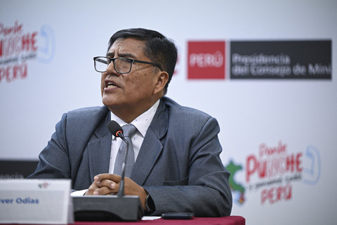 Menteri Dalam Negeri Peru Carlos Malaver. Foto: Ernesto Benavides/AFP