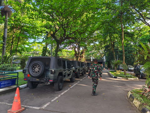 Suasana di Gedung Sate, Kota Bandung, Rabu (3/9/2025). Dok: Linda/kumparan
