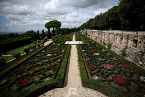 Pemandangan Laudato Si' di Italia yang akan dijadikan tempat pelatihan ekologi oleh Paus Leo, Selasa (2/9/2025). Foto: Guglielmo Mangiapane/REUTERS