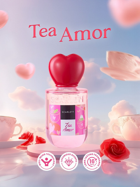 Scarlett Tea Amor punya aroma yang segar dan tidak terlalu manis. Foto: Scarlett