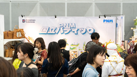 PT Permodalan Nasional Madani (PNM) mengajak nasabah unggulannya ikut serta dalam pameran Tokyo Handmade Marche 2025. Foto: dok. PNM