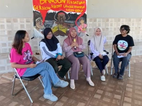 Neneng, Asfinawati, Neni dalam Podcast Temu Rakyat Sumatra, Minggu (7/9) | Foto : Taufik H/Lampung Geh