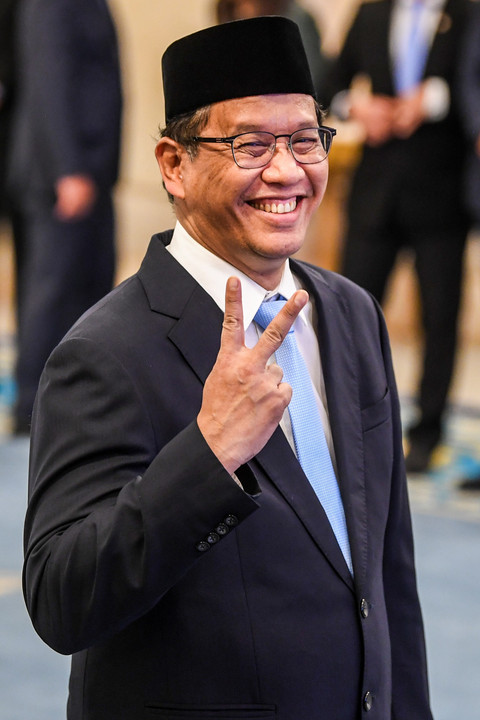 Menteri Keuangan Purbaya Yudhi Sadewa bersiap mengikuti pelantikan menteri dan wakil menteri Kabinet Merah Putih di Istana Negara, Kompleks Istana Kepresidenan, Jakarta, Senin (8/9/2025). Foto: Galih Pradipta/ANTARA FOTO