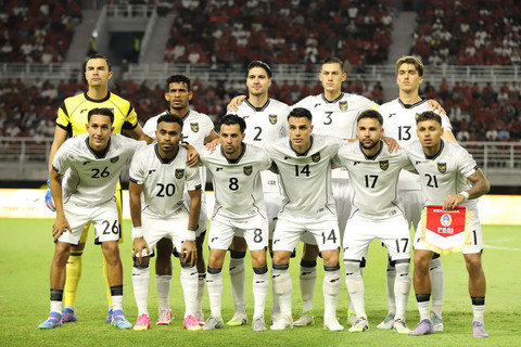 Pemain Timnas Indonesia saat melawan Timnas Lebanon pada pertandingan FIFA Matchday di Stadion Gelora Bung Tomo, Surabaya, Jawa Timur, Senin (8/9/2025). Foto: Rizal Hanafi/ANTARA FOTO